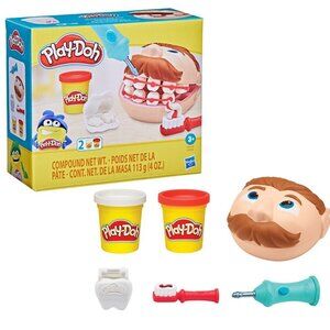 Brand New 🦷 Play-Doh® Mini Classics: Doctor Drill 'n Fill  Dentist 🎨🪥 Ages 3+